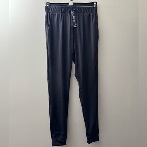 Black Joggers with Elastic Waistband